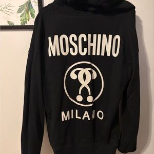 Moschino Black Couture Sweatshirt